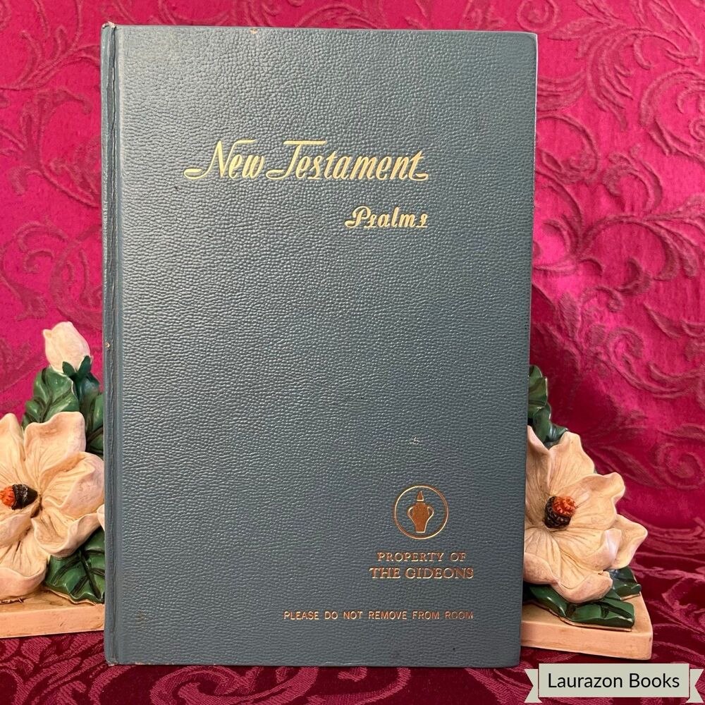1975 New Testament with Psalms, Vintage Bible, The Gideons International